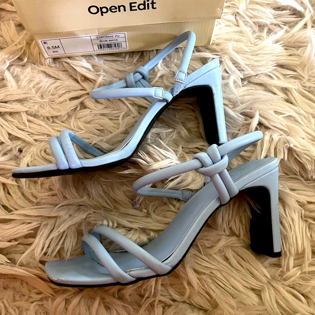 Open Edit Blue Heels